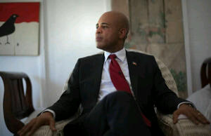 President Martelly of Haiti